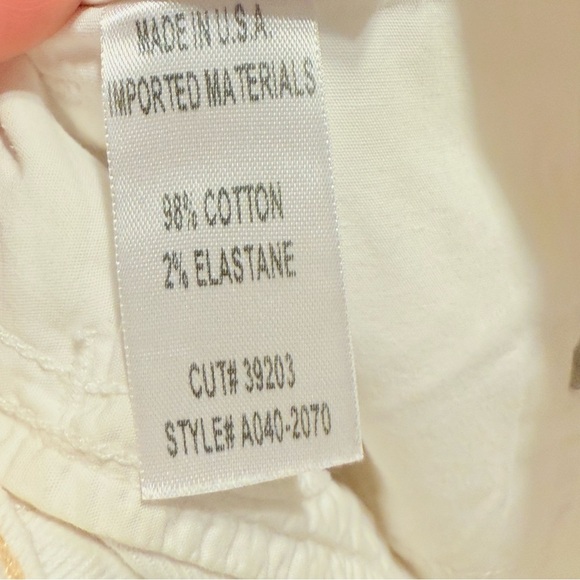 AGOLDE White Sophie High Rise Jeans Cropped Ankle size 26 - Picture 4 of 4